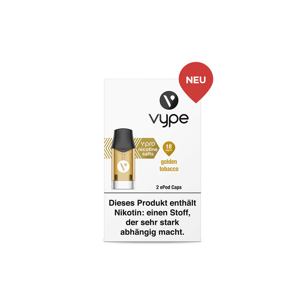 Vype ePod Caps Golden Tobacco