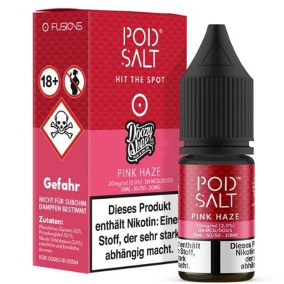 Pod Salt - Pink Haze (Dozy Vape) - Nikotinsalz E-Liquid (10 ml)