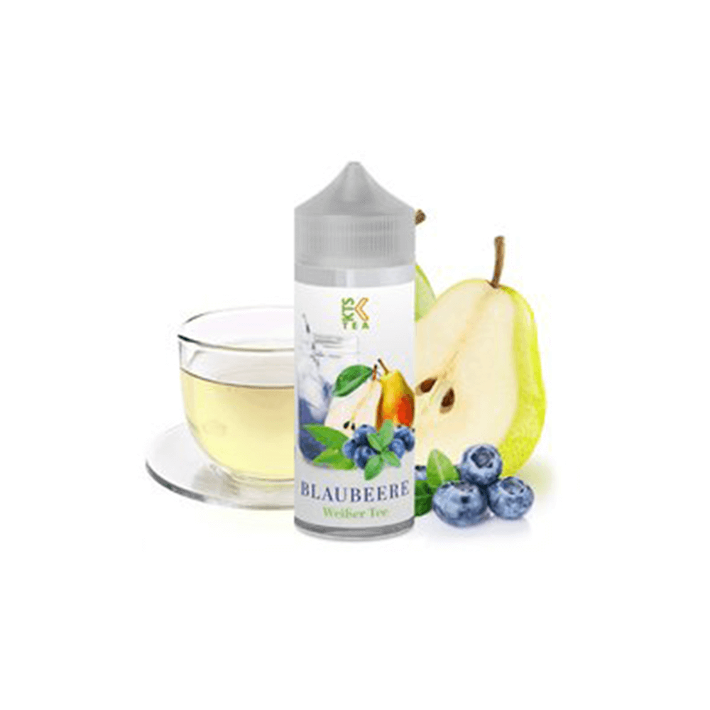Weißer Tee Blaubeere – KTS Tea Line 30 ml (inkl. 120 ml Leerflasche)