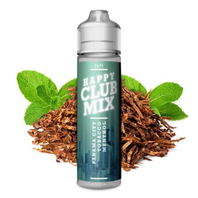 Happy Club Mix Panama City Tobacco Menthol Longfill Aroma