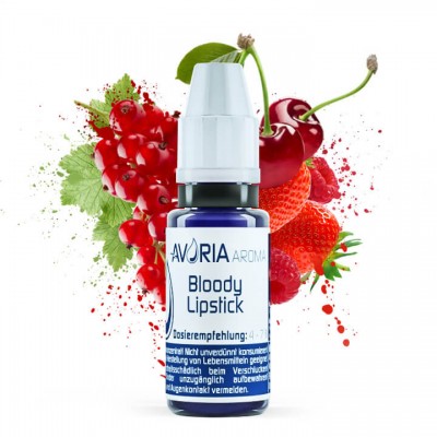 Avoria Aroma Bloody Lipstick (12 ml) (Himbeere/Waldbeere/Menthol)