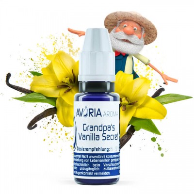 Avoria Aroma Grandpa's Vanilla Secret (12 ml) (pure Vanille)