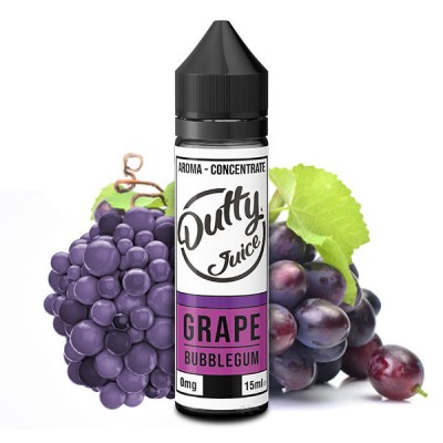 Dutty Juice Grape Bubblegum 15 ml (Longfill)