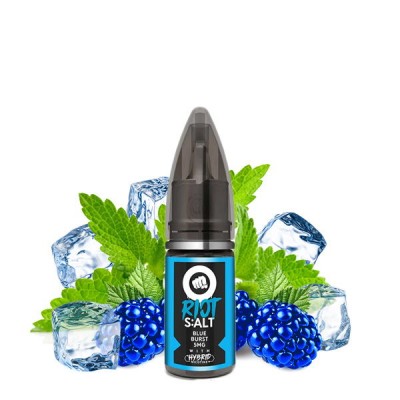 Riot Salt Hybrid – Blue Burst Nikotinsalz E-Liquid (10 ml)