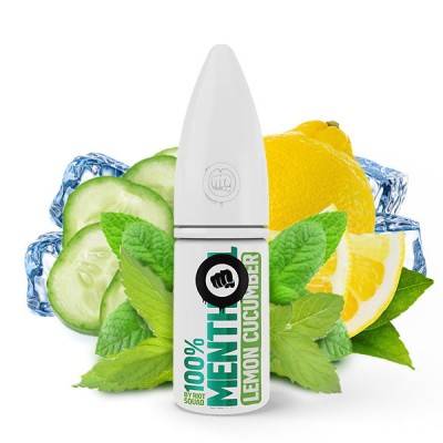 100% Menthol Hybrid Nic Salt by Riot Squad – Lemon Cucumber