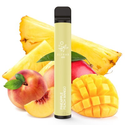 Elf Bar 600 Einweg E-Zigarette Pineapple Peach Mango