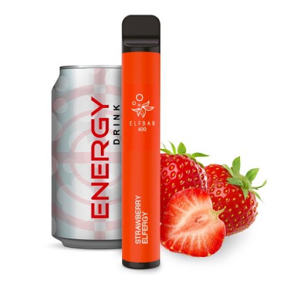 Elf Bar 600 Einweg E-Zigarette Strawberry Elfergy
