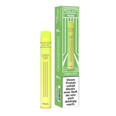 Vozol Bar 500 Einweg E-Zigarette Disposable Lemon Tart