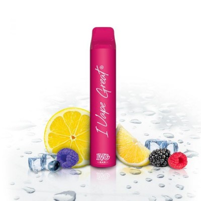 I VG Bar Einweg E-Zigarette Disposable Berry Lemonade Ice