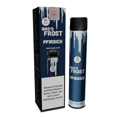 The Bro's Frost Einweg E-Zigarette Pfirsich
