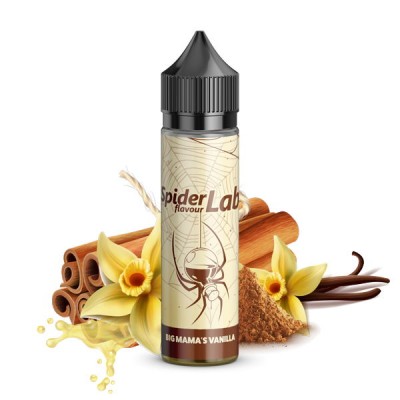 SpiderLab Aroma - Big Mamas Vanilla - 8 ml (inkl. 60 ml Leerflasche)
