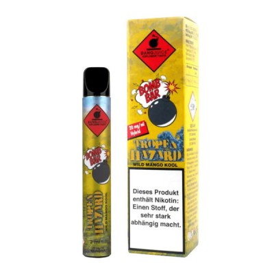 Bang Juice Bomb Bar Einweg E-Zigarette Tropenhazard Kool
