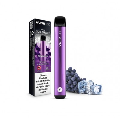 Vuse GO Einweg E-Zigarette Grape Ice