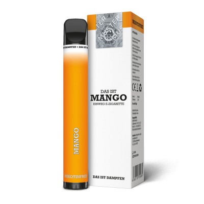 Das ist Dampfen Einweg E-Zigarette Mango