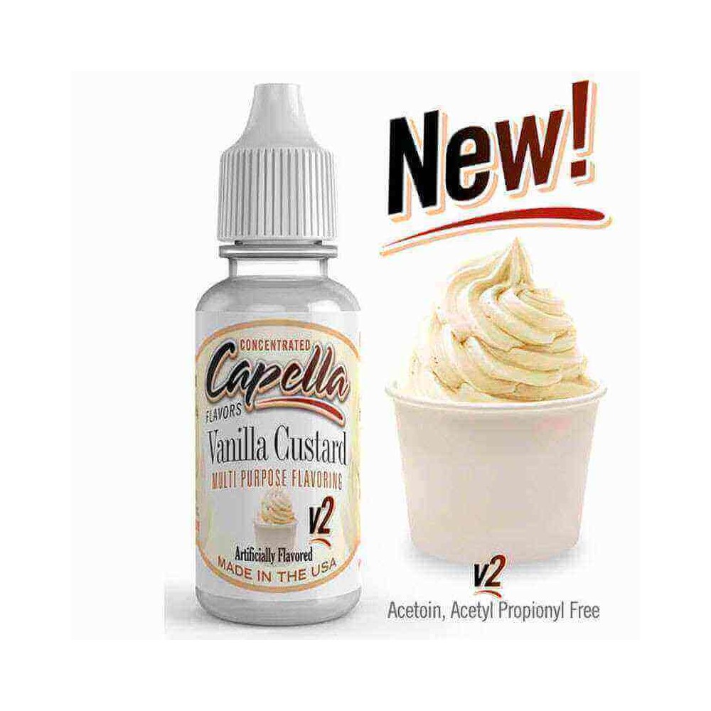 Capella Aroma Vanilla Custard V2 (13 ml) (Vanillecreme)