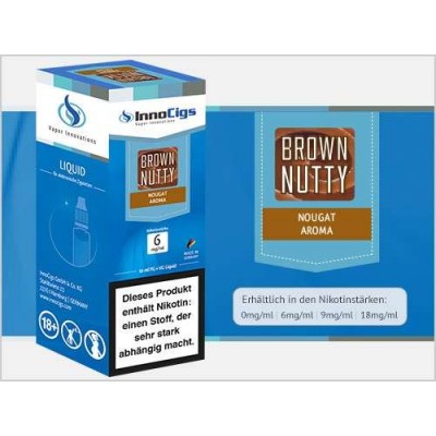InnoCigs E-Liquid Brown Nutty (Nougat)
