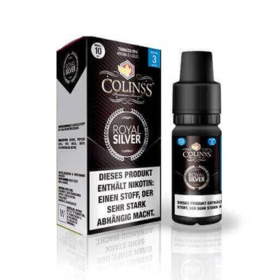 Colinss E-Liquid Royal Silver Tobacco (PG) (Virginiatabak)