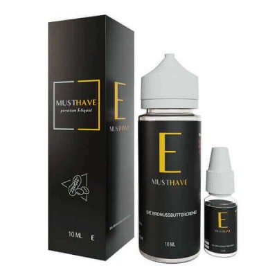 MUST HAVE Aroma E 10 ml (inkl. 120 ml Leerflasche)