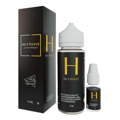 MUST HAVE Aroma H 10 ml (inkl. 120 ml Leerflasche)