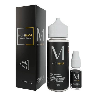 MUST HAVE Aroma M 10 ml (inkl. 120 ml Leerflasche)