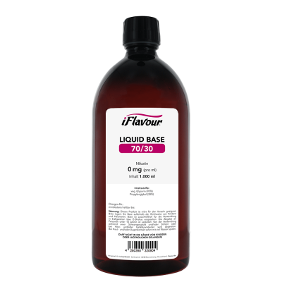 iFlavour Liquid Base (0 mg/ml) 1.000ml (70/30)