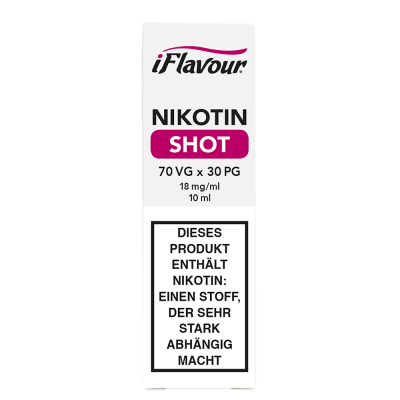 iFlavour Nikotin Shot 70/30 - 18 mg/ml (10 ml)