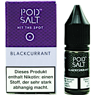 Pod Salt - Blackcurrant - Nikotinsalz E-Liquid (10 ml)